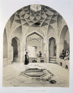 Pihenőszoba a fürdő mellett Shemakha-ban, 1847 alkotó: Grigori Grigorevich Gagarin